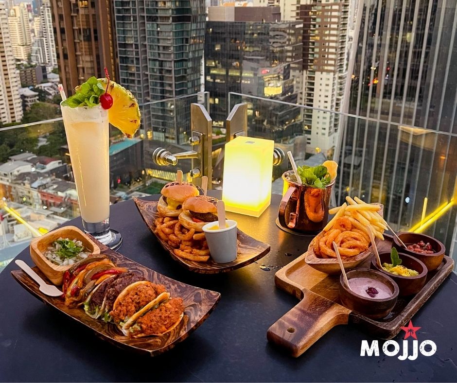 10 อันดับ บุฟเฟ่ต์โรงแรม อาหารก็ดี บรรยากาศก็โดน MOJJO Rooftop Lounge & Bar