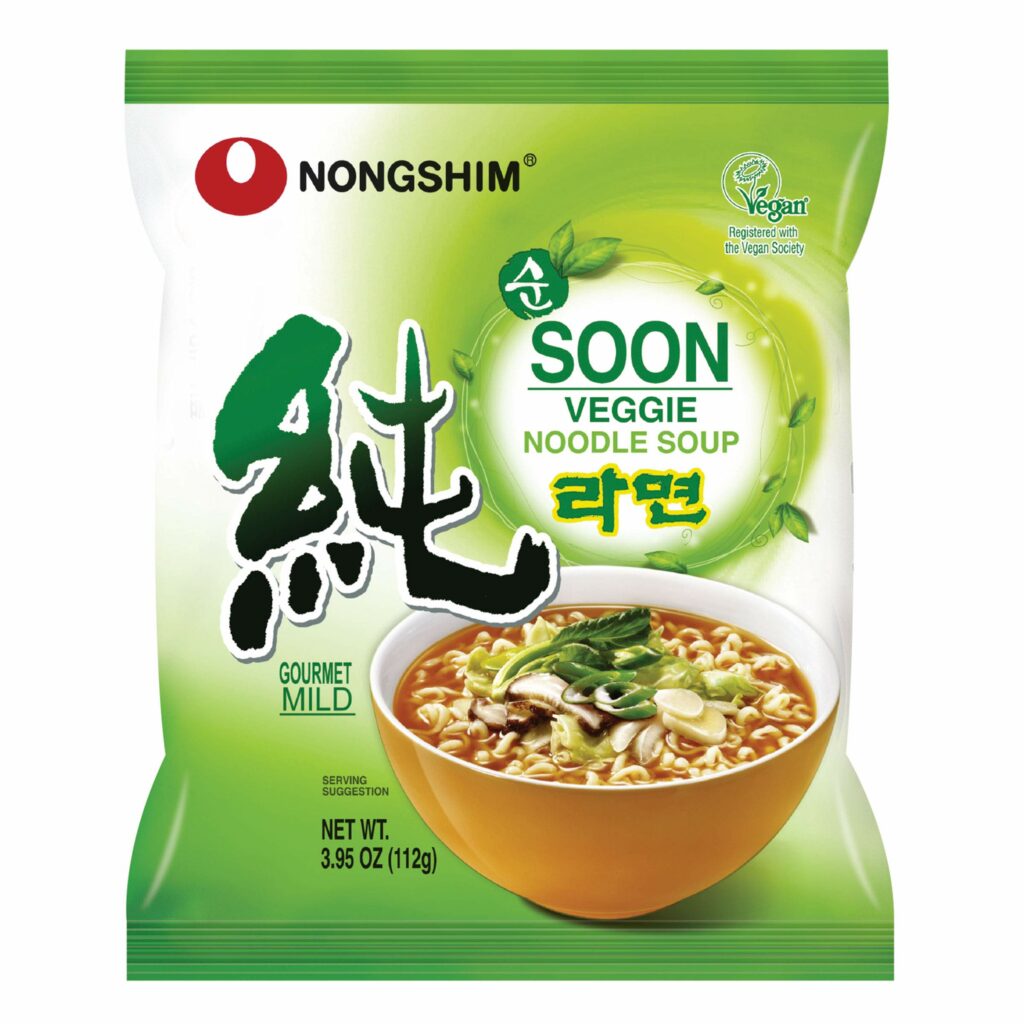 NongshimSoon Veggie Ramyun มาม่า เกาหลี